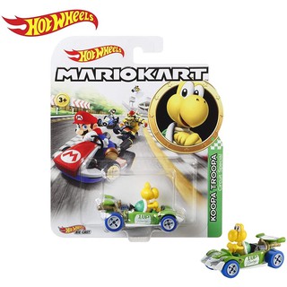 แท้ 100% จากญี่ปุ่น ฮอตวิล รถมาริโอ้ คาร์ท Hot Wheels Mario Kart Mattel Minicar (Koopa Troopa)