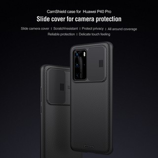 Huawei P40Pro Nillkin เคสมือถือ  รุ่น ComShield CASE เคสฝาหลัง มีเปิดปิดกล้องหลังได้ กันกระแทก (ของแท้100%)