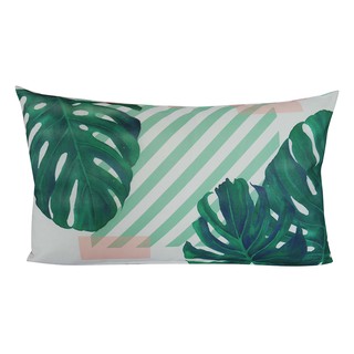 หมอน หมอนอิง MONSTERA 12X20 เขียว HOME LIVING STYLE CUSHION HOME LIVING STYLE MONSTERA 12X20 GREEN