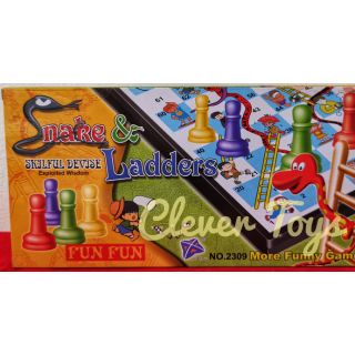 Clever Toys เกมกระดานแม่เหล็ก บันไดงู