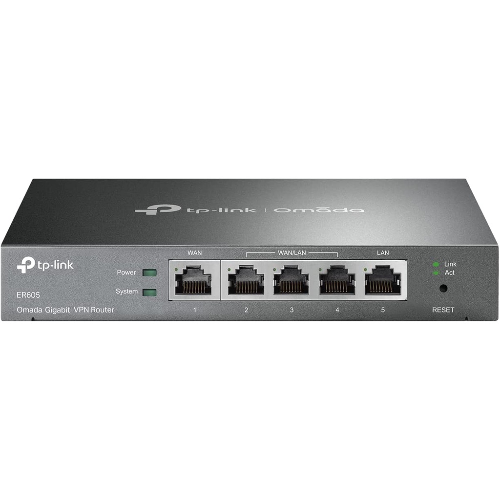 TP-Link ER605 Omada Gigabit Multi-WAN VPN Router