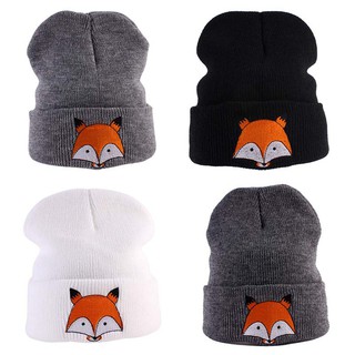 ฟรีจัดส่ง8/9-9/13 หมวกแก็ป Cap ลายการ์ตูนจิ้งจอกน่ารักสำหรับเด็ก
