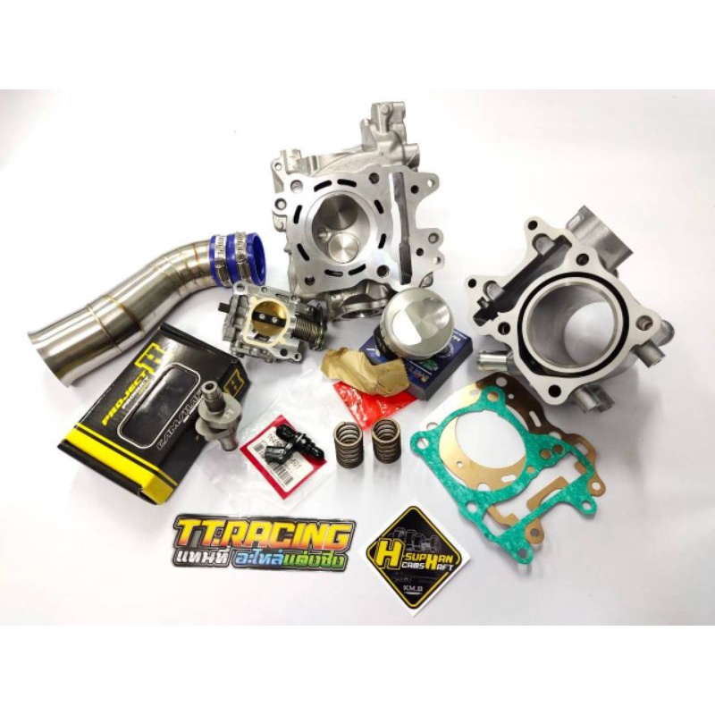 ชุดลูกpcx150/125 58/59/60 ชุดลูกไมตรอนpcx 58/59/60  เสื้อ+ลูกครบชุดpcx2012-2020 ลูก58-60มิล ชุดลูกพร