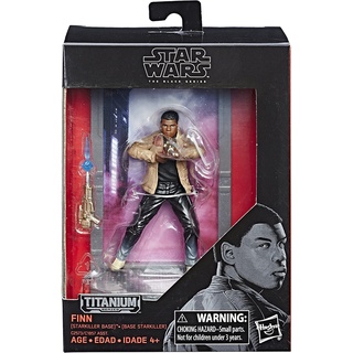 Hasbro Star Wars The Black Series 40th Anniversary Titanium Series Finn สินค้าถูกต้องลิขสิทธิ์