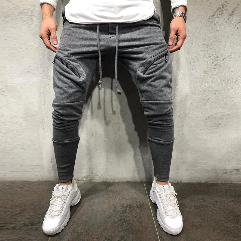 Wiaofellas Trendy Loose Baggy Cargo Pants Men Casual Hiphop Harem Cotton  Straight Trousers Wide Leg Plus Size Streetwear Clothing