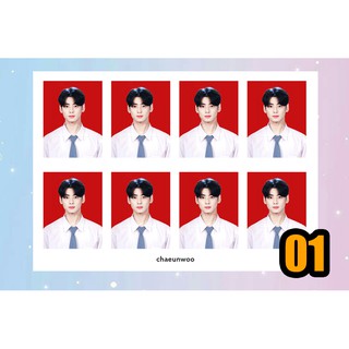 มีเก็บเงินปลายทาง Sticker สติ้กเกอร์รูปติดบัตร ชาอึนอู ฮวังอินยอบ cha eunwoo