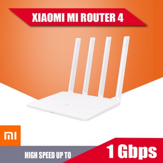 Xiaomi Router 4 - เราท์เตอร์เสี่ยวหมี่ รุ่น 4 1167Mbps High Speed ใช้ App ตั้งค่าง่าย LAN Wireless Router