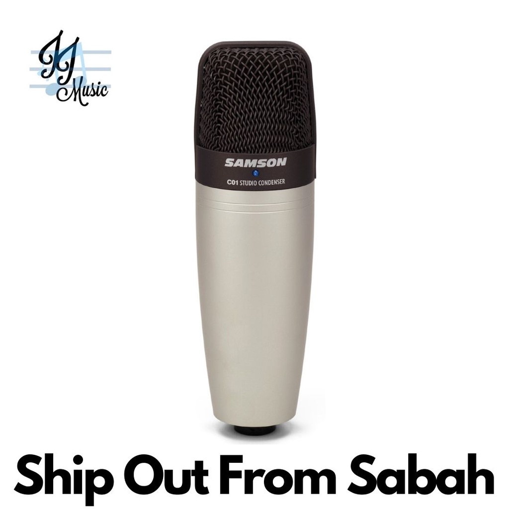 Samson C01 ไมโครโฟนคอนเดนเซอร์สตูดิโอไดอะแฟรมขนาดใหญ่ (CO1 / C-01)