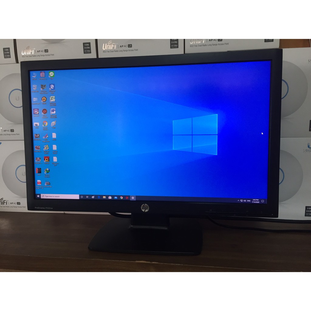 จอ Monitor HP ProDisplay P222Va 21.5" มือสอง สวยๆ Shopee Thailand