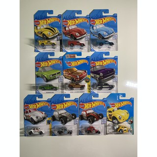 Hot wheels set of Volkswagen BEETLE PICKUP Beetle