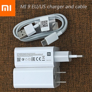 อะแดปเตอร์ชาร์จ ของแท้ Xiaomi 27W QC 3.0 usb C สําหรับ MI 9 8 SE 9T CC9 A2 A1 MIX 3 2 Redmi note 7 K20 pro