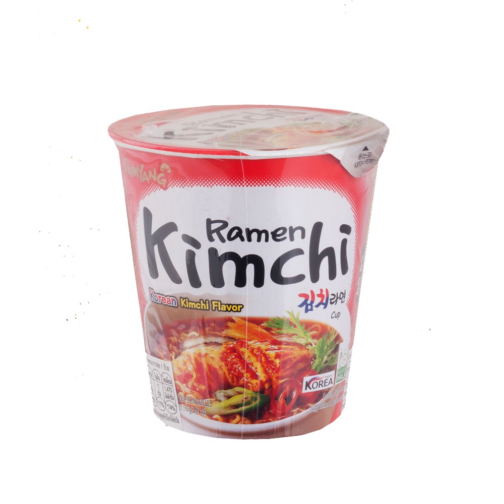 Samyang ซัมยัง กิมจิ ราเมง คัพ 70ก.