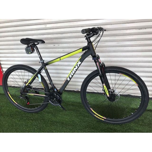 จักรยานเสือภูเขาTRINX รุ่น M136eปี2019สีเทาด้านเขียว