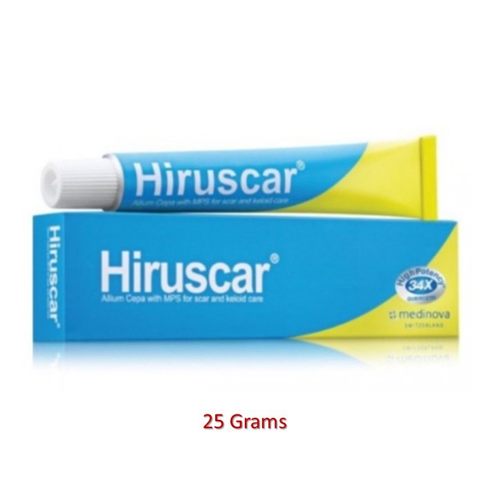 HIRUSCAR 25G ทาแผลเป็น (ALLIUM CEPA,MPS)