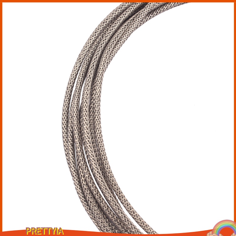 [ 1x Braided Shielded Single Conductor Guitar Circuit Wire Hookup Wire 22 AWG