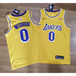 เสื้อบาส NBA Swingman งานปักLA Laker. / No. 0 Westbrook