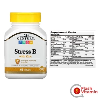 [พร้อมส่ง ] 21st Century , วิตามินบีรวม B-Complex,B-1, B-6, B-12, B-50 Complex , B-100 Complex, Stress B