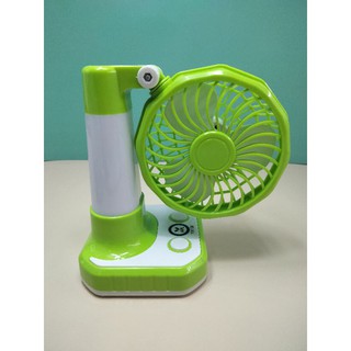 พัดลมพกพา USB Mini Fan รุ่น YX-108 มีไฟ LED