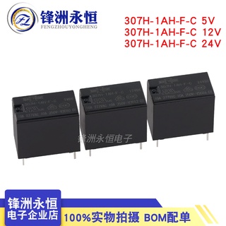 รีเลย์กําลังไฟฟ้าแม่เหล็กไฟฟ้า 307h-1ah-f-c-5 12 24vdc-10a