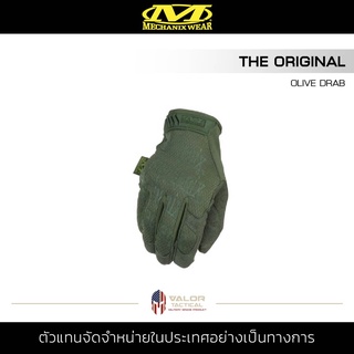 Mechanix Wear - The Original Tactical Glove [Olive Drab] ถุงมือนิรภัย ถุงมือช่าง ขับรถมอไซค์ กระชับมือ แข็งแรงทนทาน