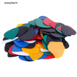 Easyturn ปิ๊กกีตาร์อะคูสติก เซลลูลอยด์ 100 ชิ้น
 เลี้ยว