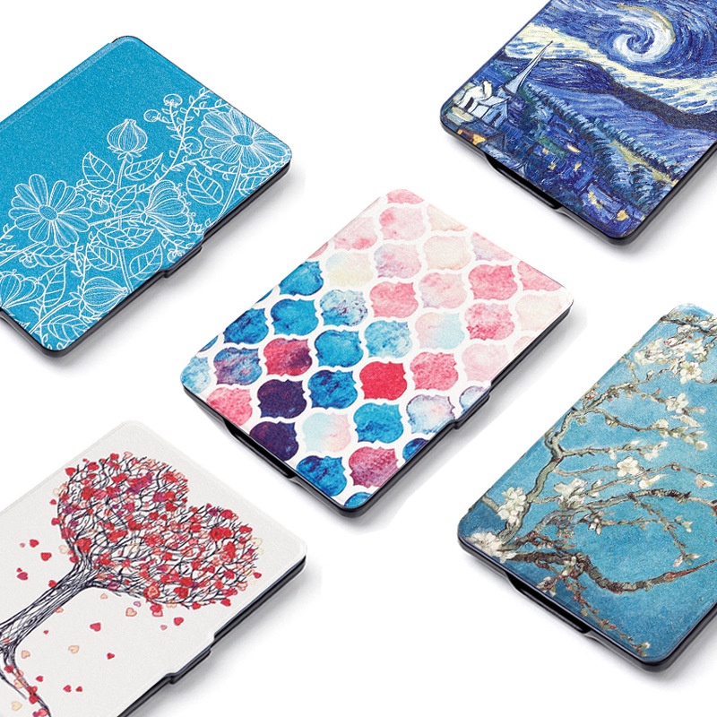Kindle Protective Case เหมาะสําหรับ 958 paperwhite3 เคสป้องกัน KPW3 เคสทาสี Slim Sleep YQIL