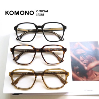 KOMONO Otis  กรอบแว่นตา oversize ทรงสี่เหลี่ยม หลายสี
