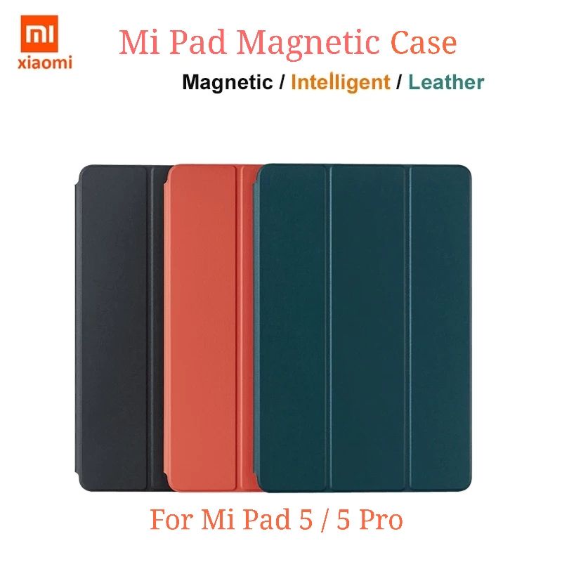 Xiaomi Mi Pad 5 / Pro เคสหนังป้องกันแม่เหล็ก Mi Pad 5/5Pro 11 นิ้วฟิล์มป้องกันนิรภัย