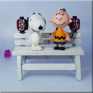 พวงกุญแจ snoopy&amp;charlie brown