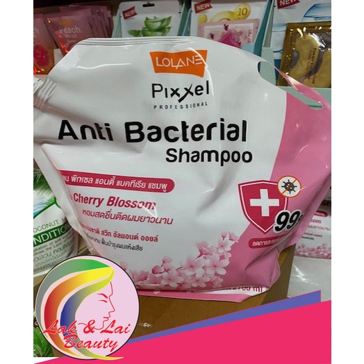 โลแลน พิกเซล แอนตี้ แบคทีเรีย แชมพู 2700 มล. Lolane Pixxel Fresh & Cool Shampoo