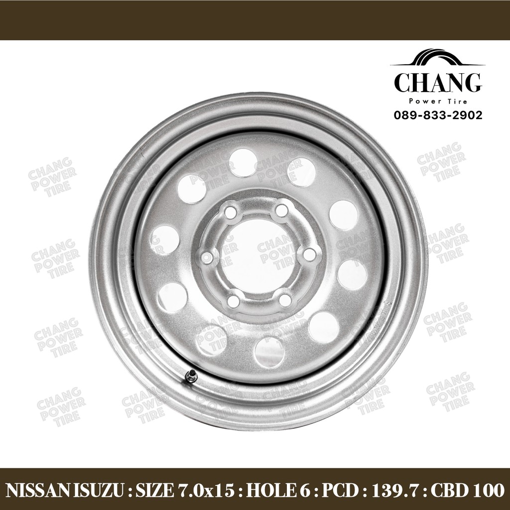 กระทะ 15 6รู กว้าง7"NISSAN ISUZUกระทะปั๊มสำหรับบรรทุก กว้าง7 นิ้ว ยี่ห้อMX กรุณากดสั่งครั้งละ1ใบ (ราคาต่อ 1 ใบ)(MS-OP02)
