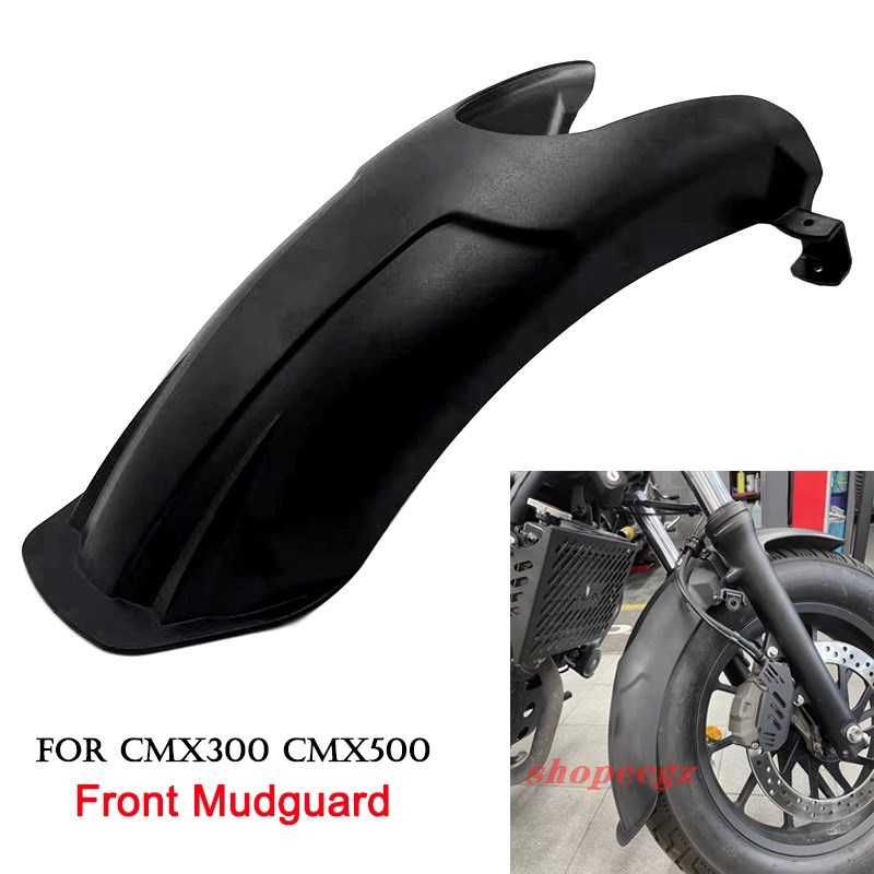 Spmoto Fit สําหรับ HONDA Rebel CMX 300 500 17-22Front Mudguard Extension Fender Splash Guard Protector อุปกรณ์เสริม Rebel300