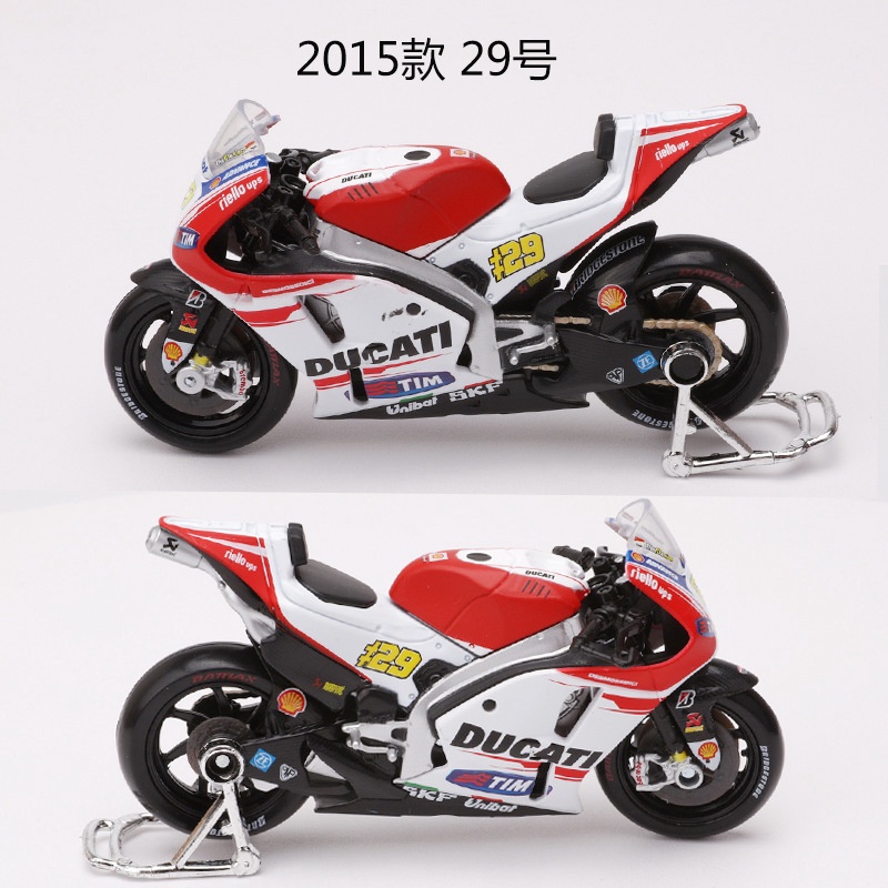 ❐✥1:18 2018 Ducati Motorcycle Model MotoGP Racing Model Toy Decoration