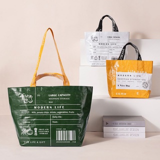 แหล่งขายและราคาDilidap Shoulder Bag Portable Storage Bag Foldable Portable Shopping Bagอาจถูกใจคุณ