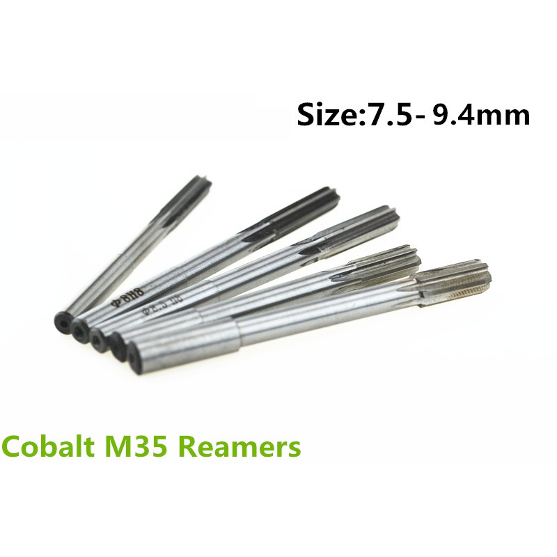 รีมเมอร์ H8 โคบอลต์ M35 HSS ขนาด 7.5-9.4 มม.