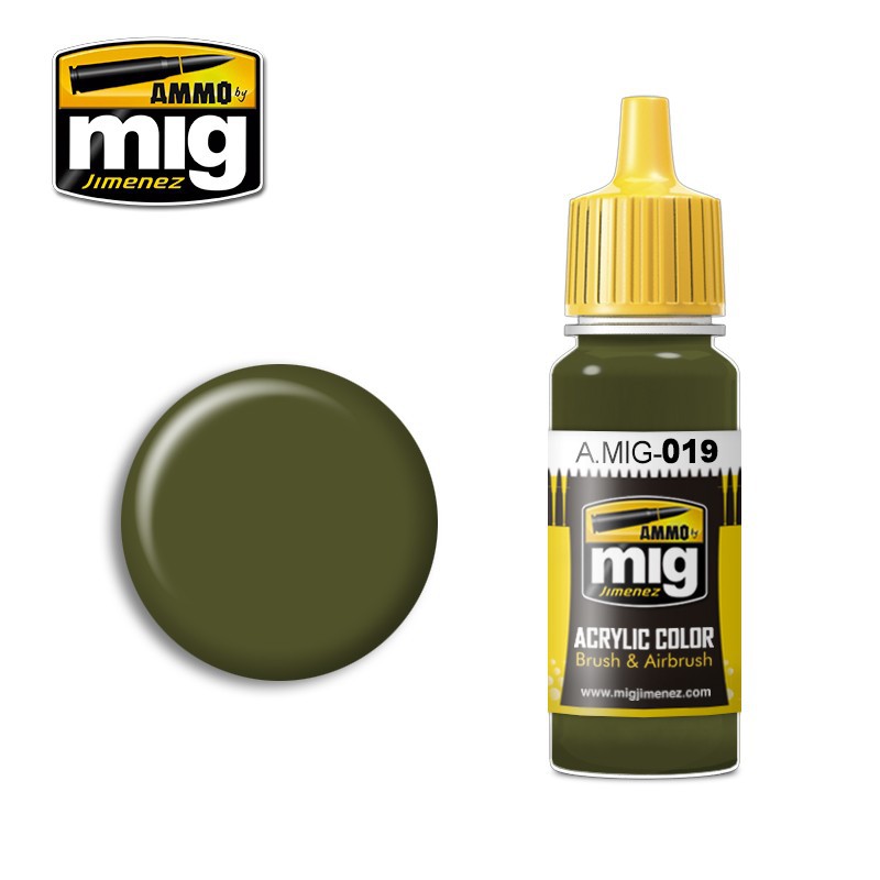 Ammo By MIG - AMIG0019 4BO RUSSIAN GREEN