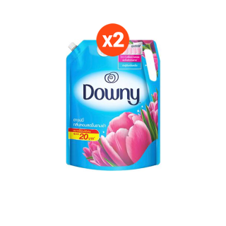 Downy Fabric enhancer ดาวน์นี่ หอมสดชื่นยามเช้า น้ำยาปรับผ้านุ่ม ชนิดถุงเติม 2.1ลิตร 2 ถุง p&g