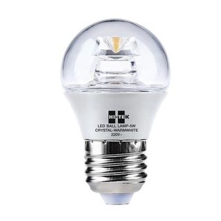 [พร้อมส่ง] HomeDoDee หลอด LED HI-TEK G45 CRYSTAL BALL E27 5 วัตต์ WARMWHITE หลอดไฟ LED