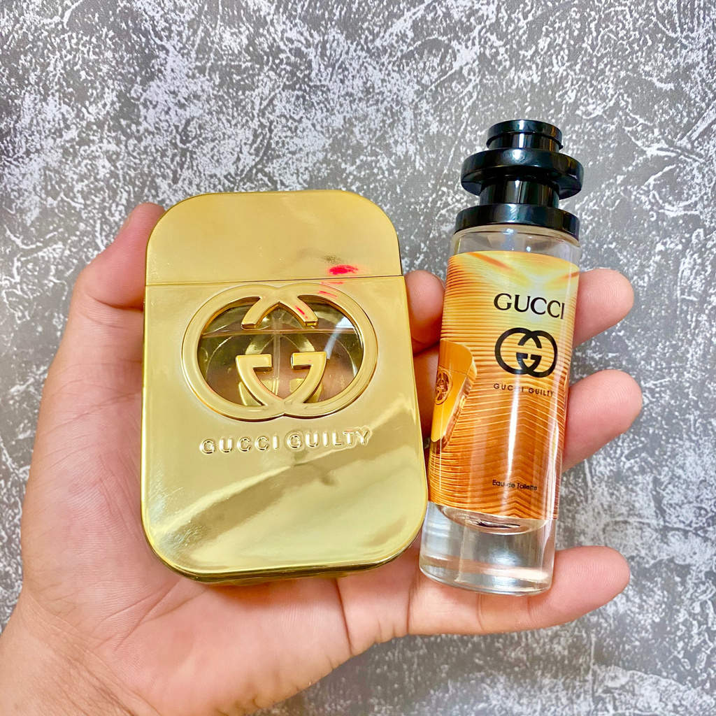 น้ำหอมผู้หญิง Gucci guilty Gold กุชชี่ โกลด์ 35 ml. ขวด UFO คนตัวหอม แพนโดร่า Pandora ขายดี ราคาส่ง