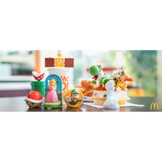 โมเดลของเล่นแมคโดนัลด์(McDonalds) แฮปปี้มีล Happy Meal ชุด Super Mario (2017)