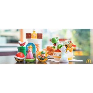 โมเดลของเล่นแมคโดนัลด์(McDonalds) แฮปปี้มีล Happy Meal ชุด Super Mario (2017)