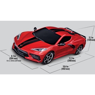 Traxxas  Chevrolet Corvette Stingray 4-Tec RTR Awd