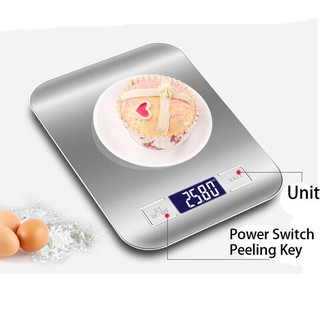 เครื่องชั่ง 5 กิโล เครื่องชั่งในครัว Kitchen Scale Digital Scale  ตาชั่งดิจิตอล มีระบบ tare