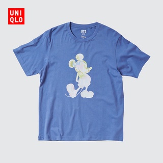 Uniqlo เสื้อยืดแขนสั้น พิมพ์ลาย MICKEY สําหรับผู้ชาย และผู้หญิง (UT) 447187