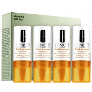 Clinique Fresh Pressed Daily Booster with Pure Vitamin C10% , 8.5 ml. x 4 pc.