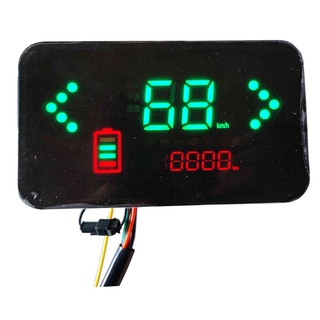 เครื่องวัดความเร็ว หน้าจอ LCD 36V 48V 60V 72V สําหรับรถจักรยานไฟฟ้า