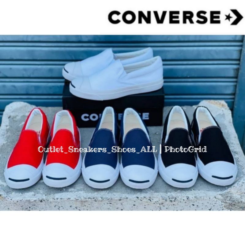 รองเท้า Converse x Beams Jack Purcell Slip On 🔥SALE🔥 ใส่ได้ทั้ง ชาย หญิง ส่งฟรี