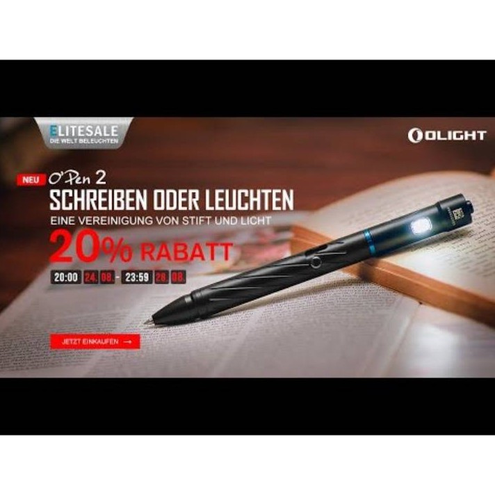 ปากกาไฟฉาย Olight OPEN 2