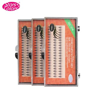 Starscolors C Curl คุณภาพสูง Faux Silk Lashes 8-12mm 10D 0.07mm Fake False ตาขนตาคุณภาพสูง Makeup ขยาย Cilia