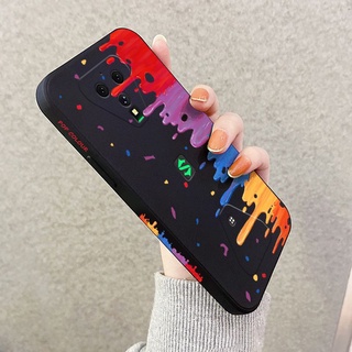 เคสโทรศัพท์มือถือ ซิลิโคนนิ่ม กันกระแทก สีดํา สําหรับ Black Shark 3 3pro 3s